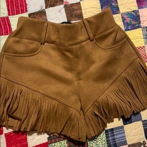 Adorable Fringe Shorts